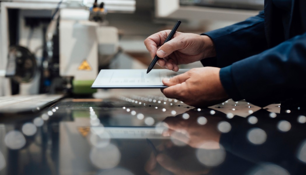 Person writing